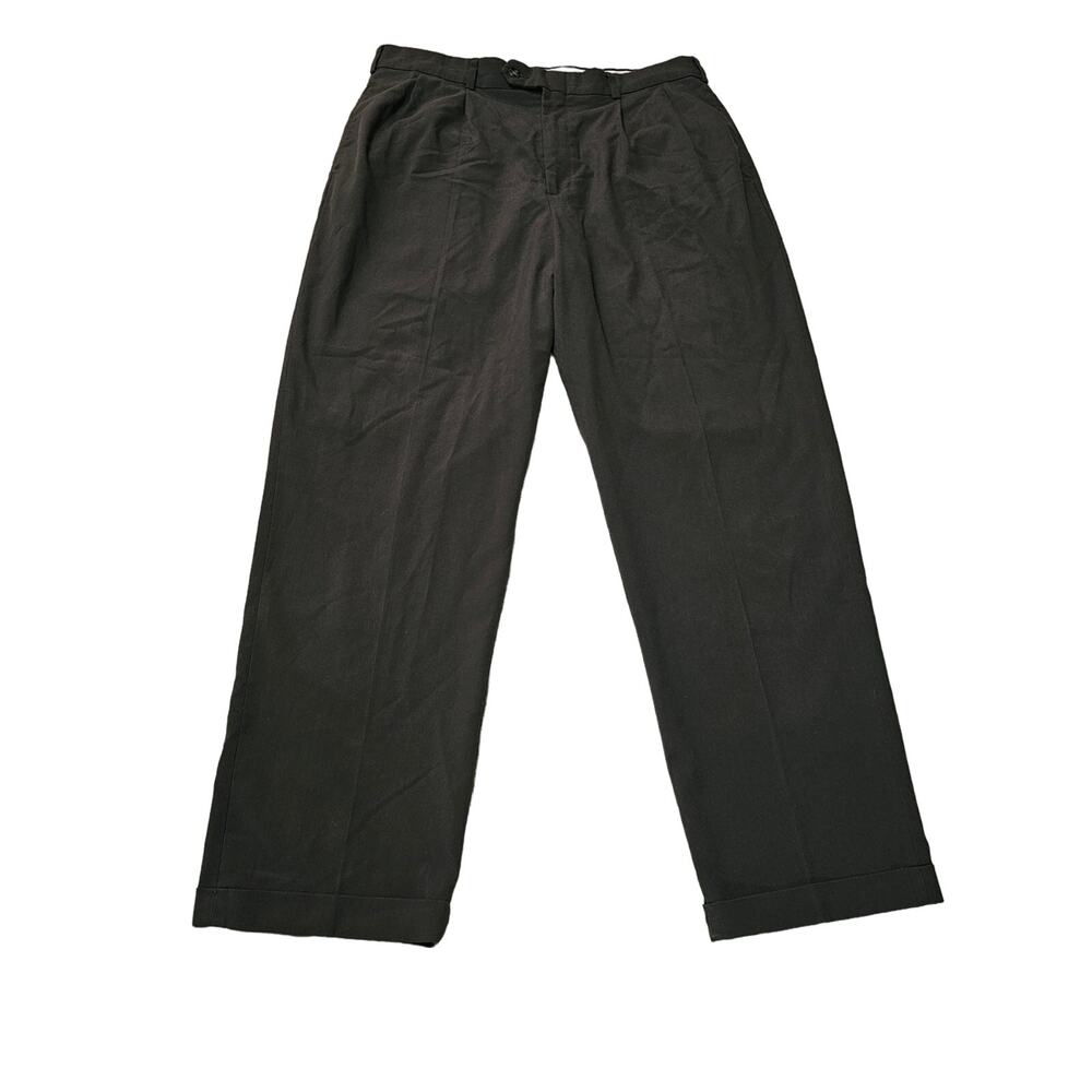 Mens Slates Size 36 x 32 Gray Dress Pants